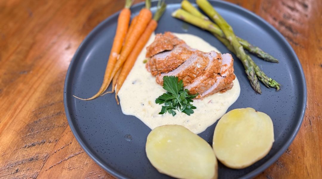 Mignon de porc avec béarnaise